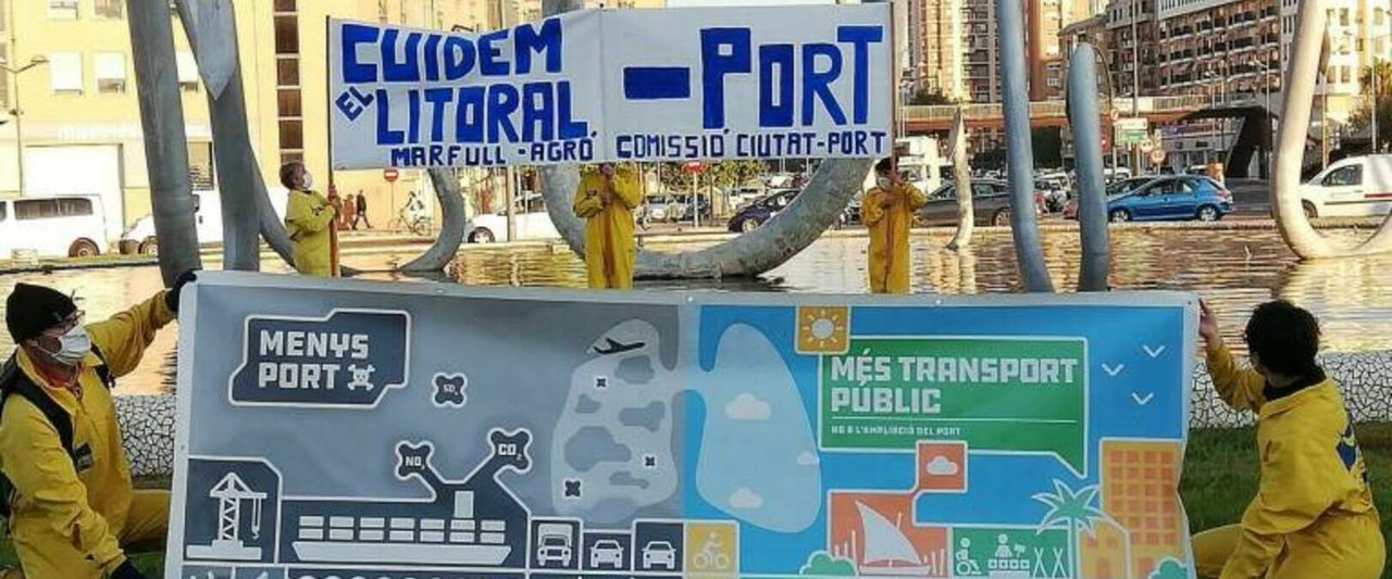 El agresivo impacto medioambiental de la ampliación del puerto de Valencia