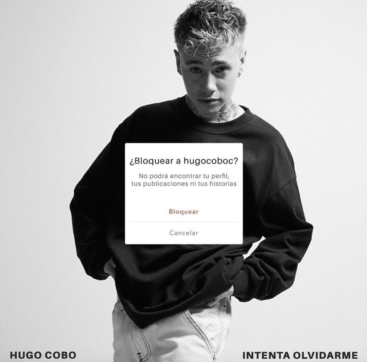 Hugo Cobo lanza su primer single 'Intenta Olvidarme' tras salir de Operación Triunfo