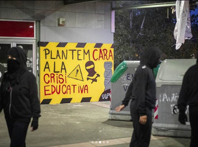 Comencen les mobilitzacions dels estudiants en la Universitat Autònoma de Barcelona. @tempsrelatiu