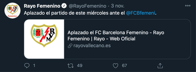 Comunicado Rayo Vallecano