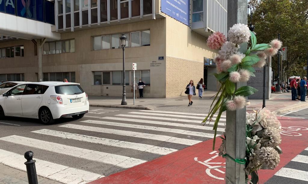 El cruce del Hospital Clínico de Valencia se cobra una sexta víctima mortal por accidente de tráfico